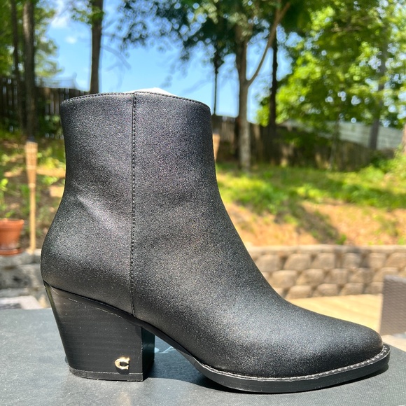 COACH Women's Pacey Pointed-Toe Booties - Picture 1 of 5